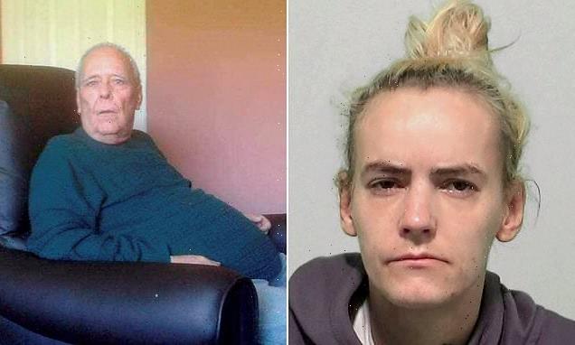 Female burglar is jailed for 20 years for killing 71-year-old