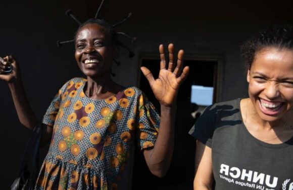 Gugu Mbatha-Raw, UNHCR Goodwill Ambassador, Calls for Urgent Support of Displaced People in DRC