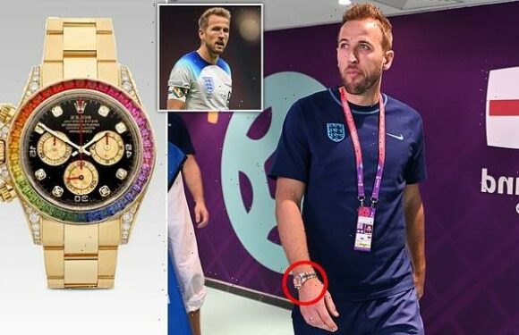 Harry Kane wore £520,000 RAINBOW Rolex before win against Iran