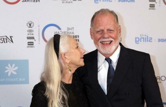 Helen Mirren looks ageless in loved-up display with husband Taylor