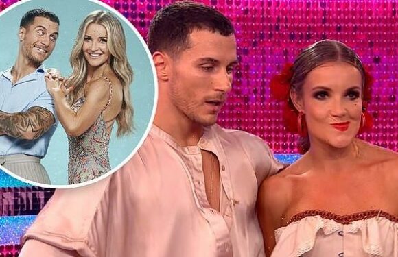 Helen Skelton discusses having a 'face like thunder' on Strictly