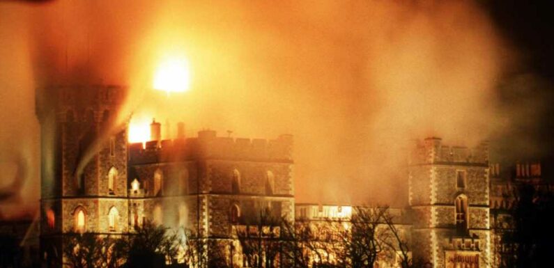 How did the 1992 fire at Windsor Castle start? | The Sun