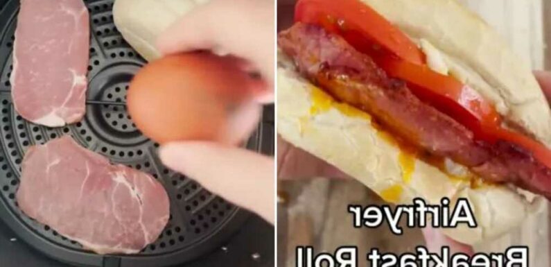 I made a breakfast roll in my Air Fryer in five mins… it’s all thanks to my revolutionary egg | The Sun
