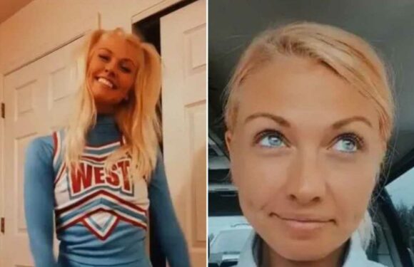 I tried on my old cheerleader outfit from high school – fans say I look unbelievable & say I should wear it more often | The Sun