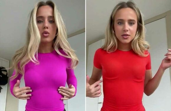 I tried the viral Kim Kardashian Skims colourful tops but they're totally see-through & not acceptable to wear in public | The Sun