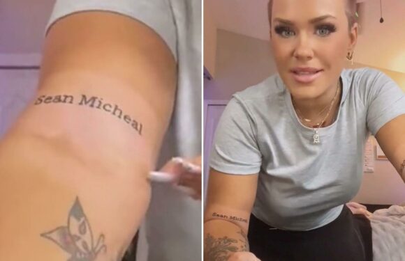 I wanted a tattoo of my son's name but didn't realise the epic fail until it was way too late, it’s so awkward | The Sun