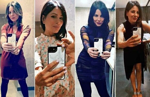 ITV anchorwoman Lucrezia Millarini's bathroom selfies