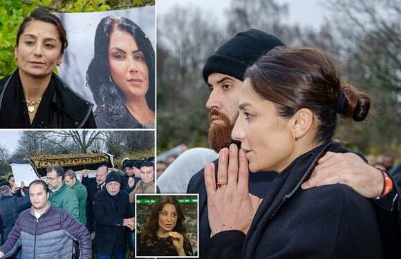 ITV pundit Nadia Nadim breaks down in tears during mother's funeral