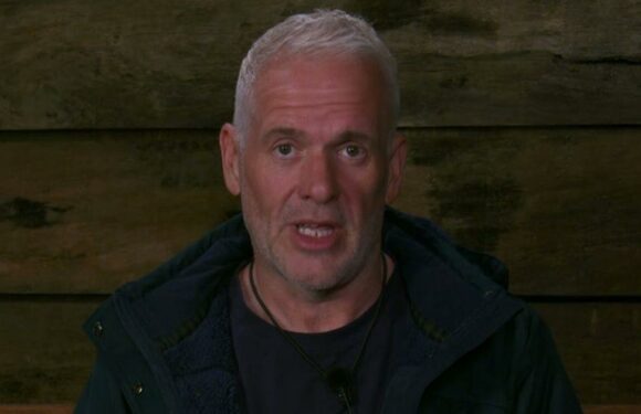 Im A Celebs Chris Moyles mocks Matt Hancock as he reacts to his arrival