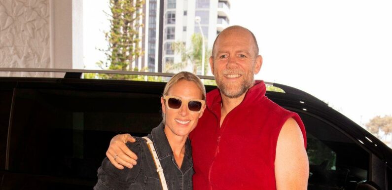 I’m A Celeb’s Mike Tindall cheers as he reunites with wife and pals after exit