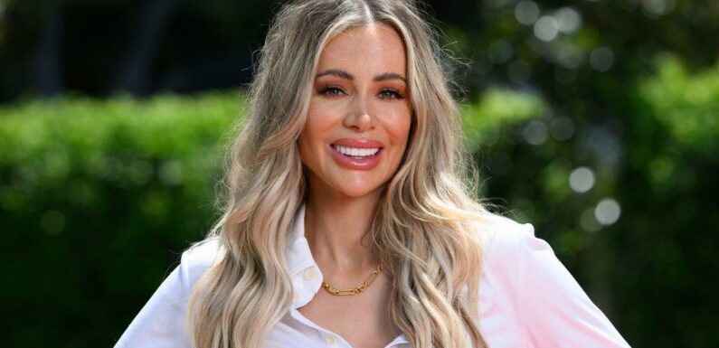 I’m A Celeb’s Olivia Attwood pictured at Brisbane airport after shock jungle exit