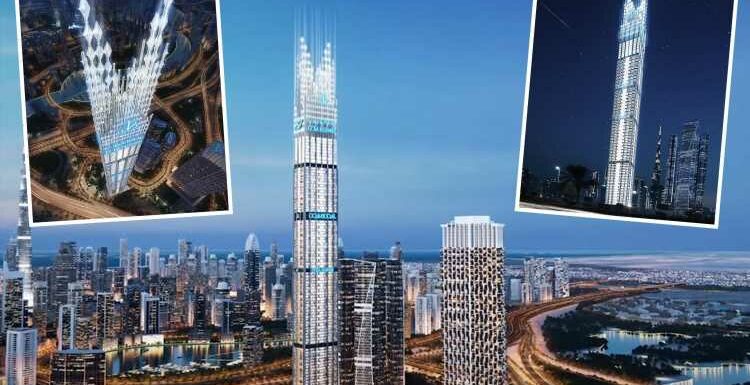 Inside 100-storey 'hypertower' set to become tallest residential building in the world as it soars above Dubai skyline | The Sun