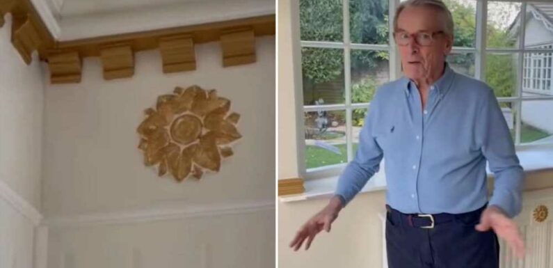Inside Coronation Street star Bill Roache’s very decadent home with gold details as he shows off new paint job | The Sun