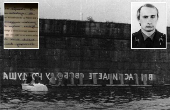 Inside Putin’s past as a KGB goon as secret files reveal his ‘chilling raids on dissident artists in Soviet Russia’ | The Sun