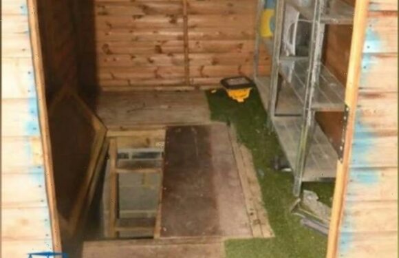 Inside hidden bunker built under shed that hid disturbing secret unearthed by cops | The Sun