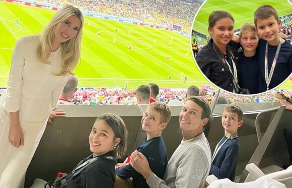 Ivanka Trump and Jared Kushner take three kids to World Cup game: photo