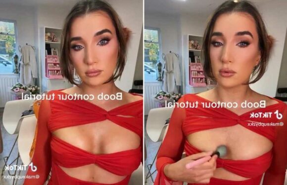 I’ve got small boobs but have a  routine to make them look way bigger on a night out, here’s a step-by-step of what I do | The Sun