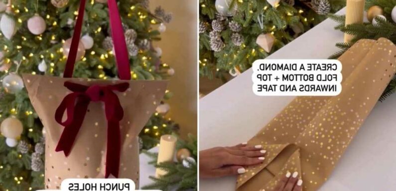 I'm a savvy mum – here's how to wrap all those awkwardly shaped presents, it works every time | The Sun