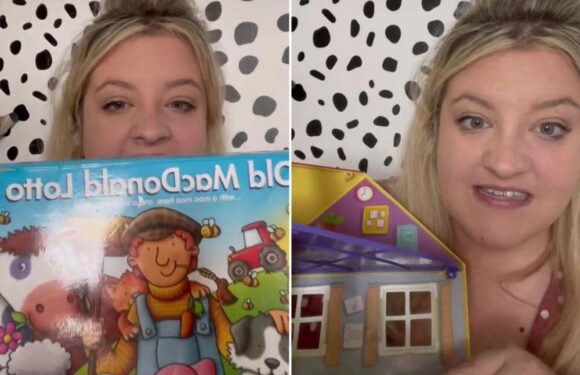 I'm a thrifty mum and have bought my toddler a huge Christmas present haul… but I haven’t spent more than £2 | The Sun