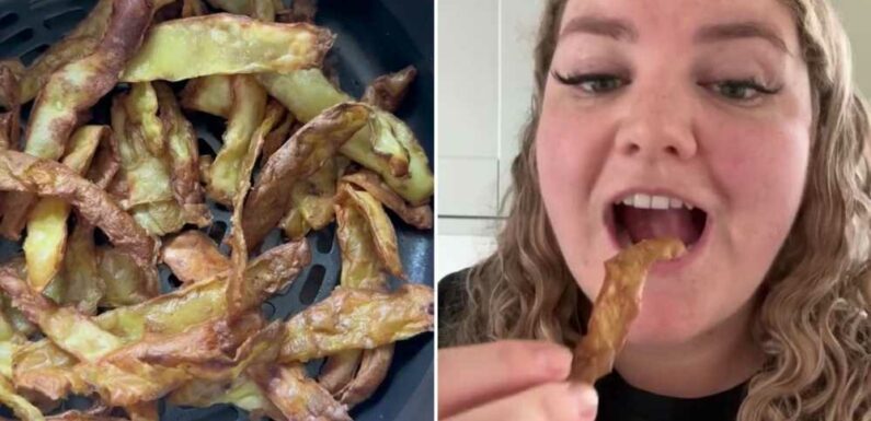 I'm an Air Fryer and pro turn all my food waste into great dishes – my potato peeling crisps are incredible | The Sun