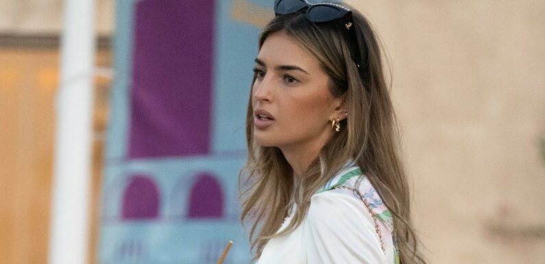 Jack Grealish’s girlfriend Sasha Attwood joins fellow WAGs for shopping trip during World Cup