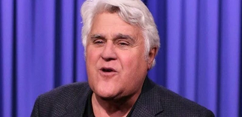 Jay Leno Hitting Police Car With His Tesla When Arriving at Comeback Show Venue