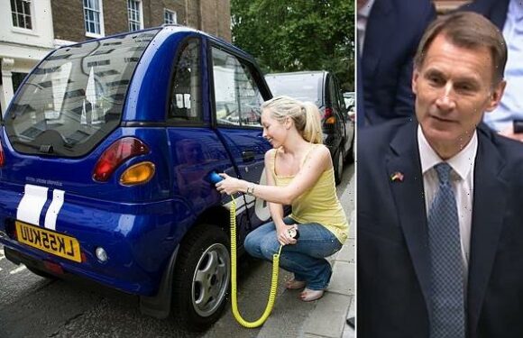 Jeremy Hunt introduces 'Tesla tax' on electric cars from April 2025