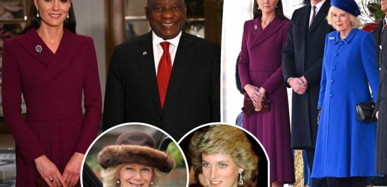 Kate Middleton follows in Diana and Camilla’s footsteps with historic brooch