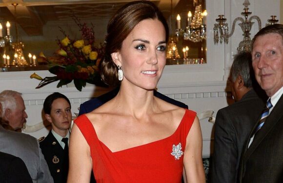 Kate and Meghan wore similar red dresses in 2016 – one ‘ultra glam’