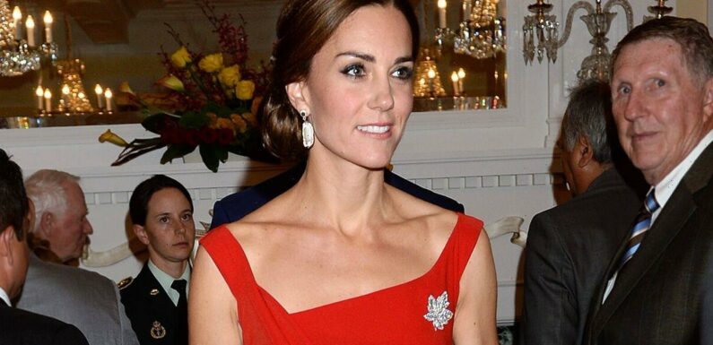 Kate and Meghan wore similar red dresses in 2016 – one ‘ultra glam’