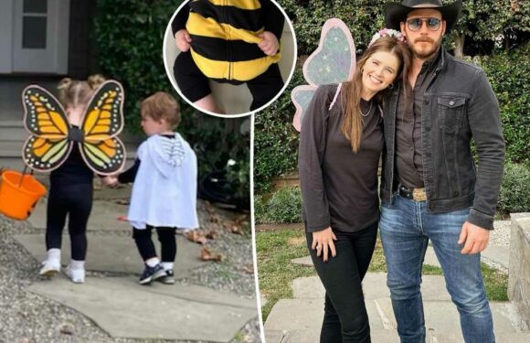 Katherine Schwarzenegger shares rare photos of daughters in Halloween costumes