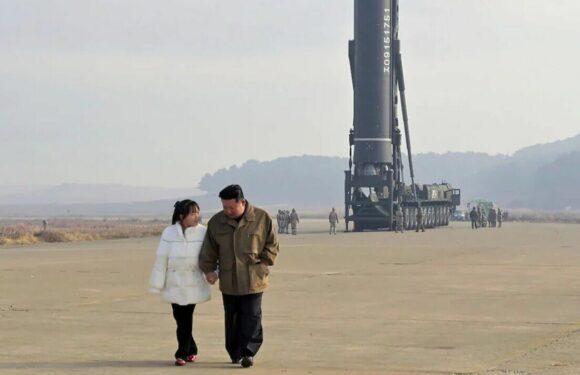 Kim Jong-un reveals daughter to the world in rare outing