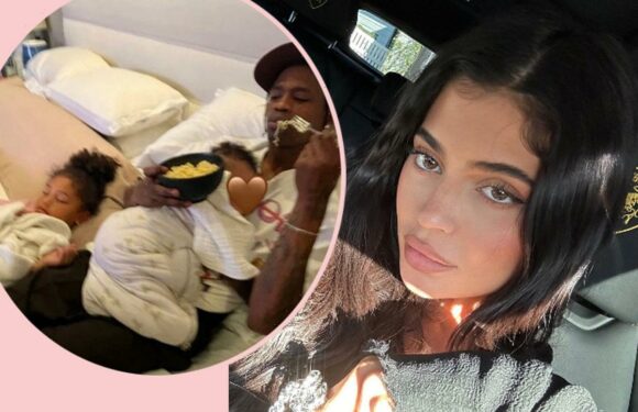Kylie Jenner Snaps Back At Claim She Posted Photos Of Her Kids To 'Cover Up' Balenciaga Controversy