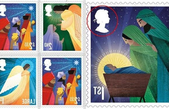 Last Christmas post for the Queen as Royal Mail release festive stamps