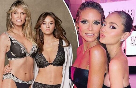 Leni Klum, 18, defends controversial lingerie shoot with mom Heidi