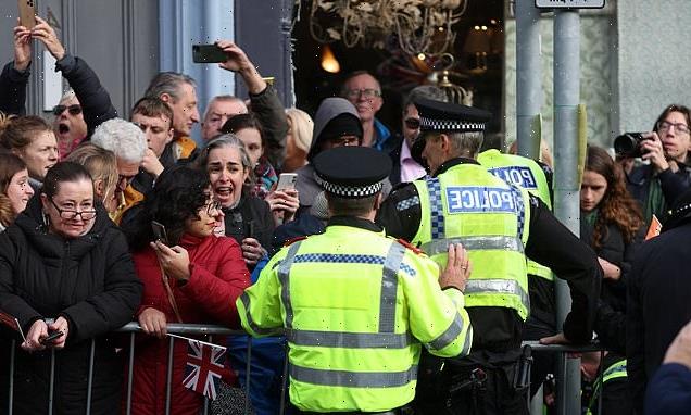 Man is arrested 'after throwing eggs at King Charles and Queen Consort