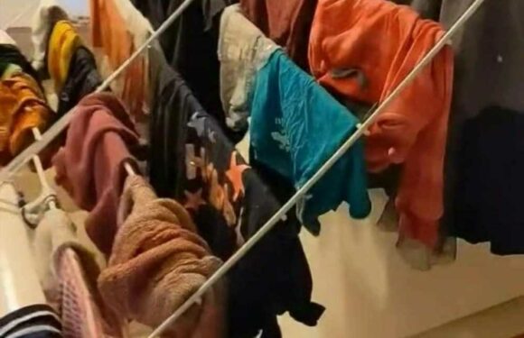 Man praised for clever clothes horse trick which speeds up drying time AND doesn’t take up loads of space | The Sun