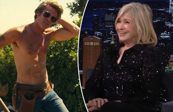 Martha Stewart reveals crush on ‘very handsome young boy’ Brad Pitt: I ‘melt’
