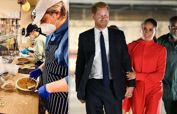 Meghan Markle's Thanksgiving preparing meals for homeless women