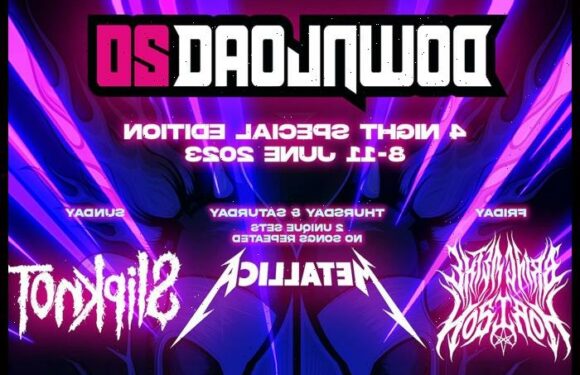 Metallica, Bring Me The Horizon & Slipknot To Headline Download Festival 2023