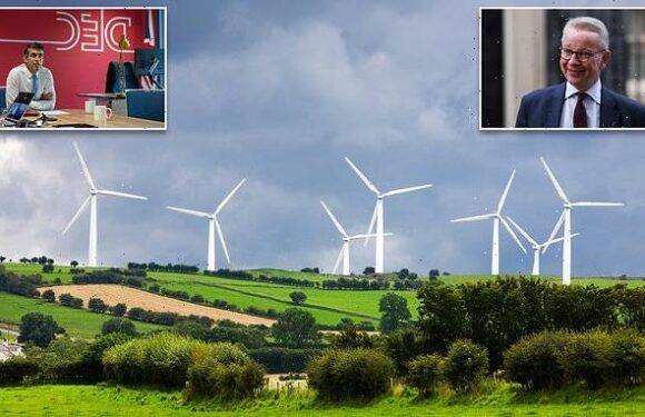 Michael Gove 'joins Tory rebels who want MORE wind farms'