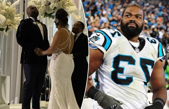 Michael Oher, who inspired ‘The Blind Side,’ marries longtime girlfriend Tiffany Roy