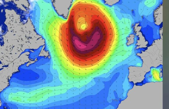Monster storm in Atlantic threatens chaos for UK firework displays