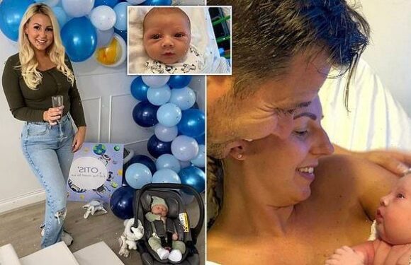 Mother of baby son who died reveals her one-month-old has leukaemia