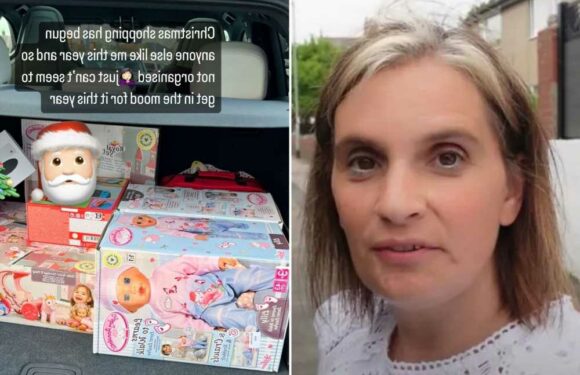 Mum-of-22 Sue Radford starts Christmas shopping for her bumper brood as she shows off a boot full of fabulous goodies | The Sun