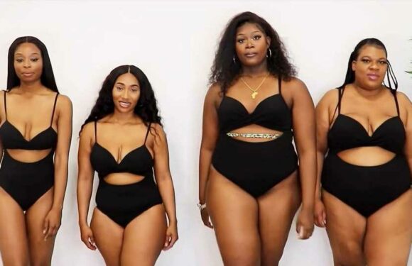 My friends are sizes 8-22 with different boob sizes & tried the same 5 Shein swimsuits, including a ‘sexy’ style | The Sun