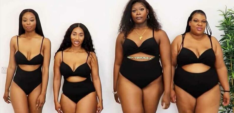 My friends are sizes 8-22 with different boob sizes & tried the same 5 Shein swimsuits, including a ‘sexy’ style | The Sun