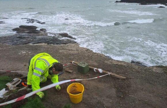 Mystery over human remains found on Cornwall coast footpath after shocked walker made discovery | The Sun