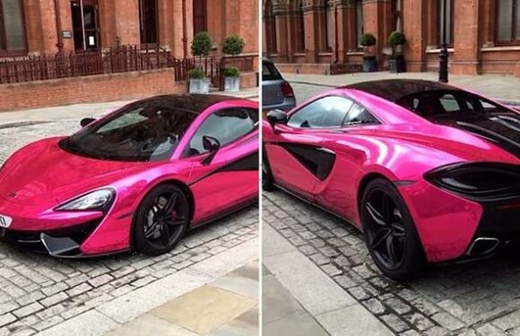 Mystery surrounds hot pink sports car parked in same spot for 2 years