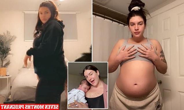 New Mom reveals how she HID her pregnancy for NINE MONTHS